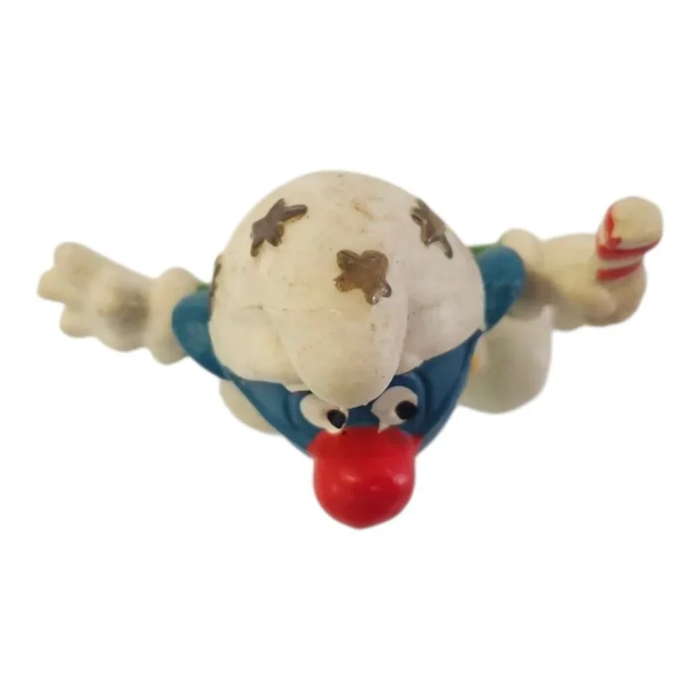 Peyo Schleich Circus Clown Smurf Jester 20090 Figure PVC Vintage 1977 Hong Kong